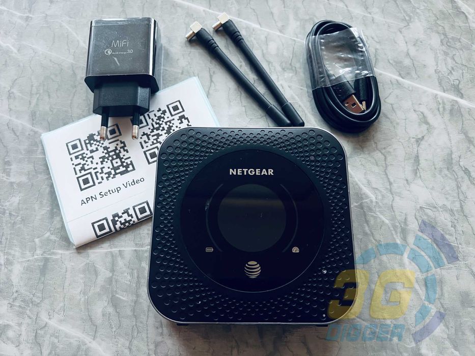 3G/4G роутер Netgear Nighthawk M1 (MR1100) прошивка RU + 2 антенки 3дБ