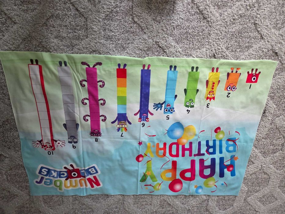 Plakat Numberblocks dla dzieci