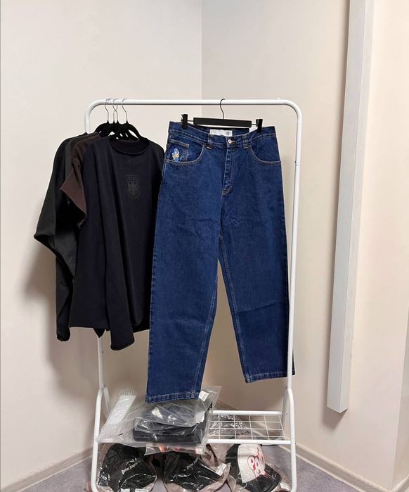 Polar Skate Co. 93! Denim Pants Dark Blue