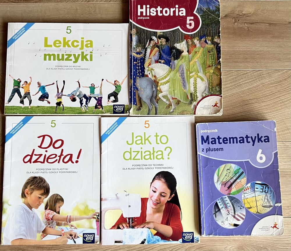 Zestaw podręczników klasa V - VI