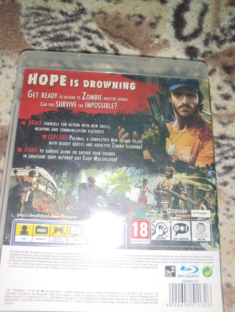 Gra dead island riptide na ps3