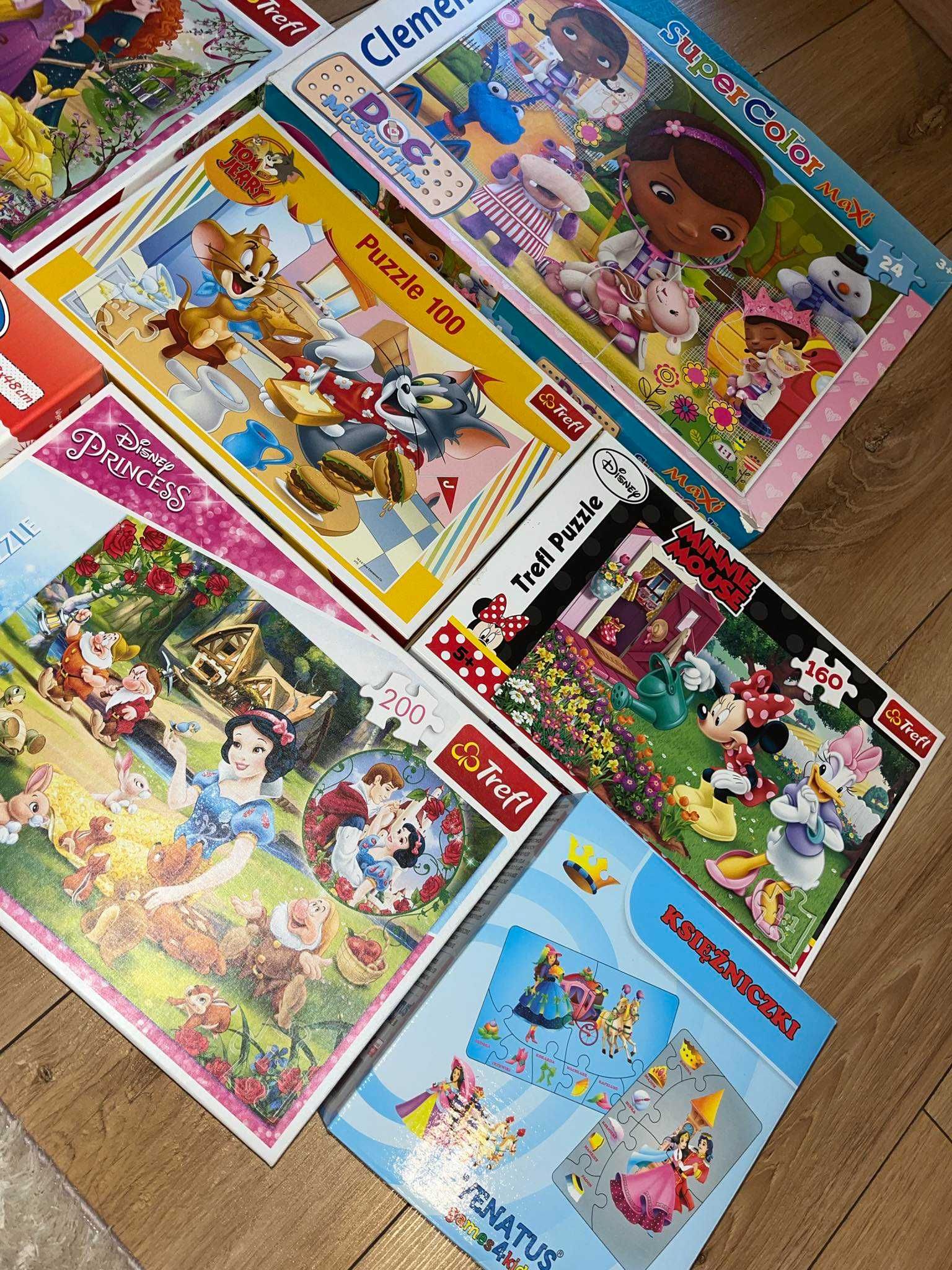 Puzzle Trefl, Disney, Tom Jerry - 7 egzemplarzy