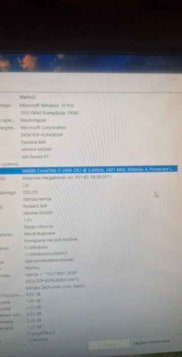 Sprzedam komputer pc