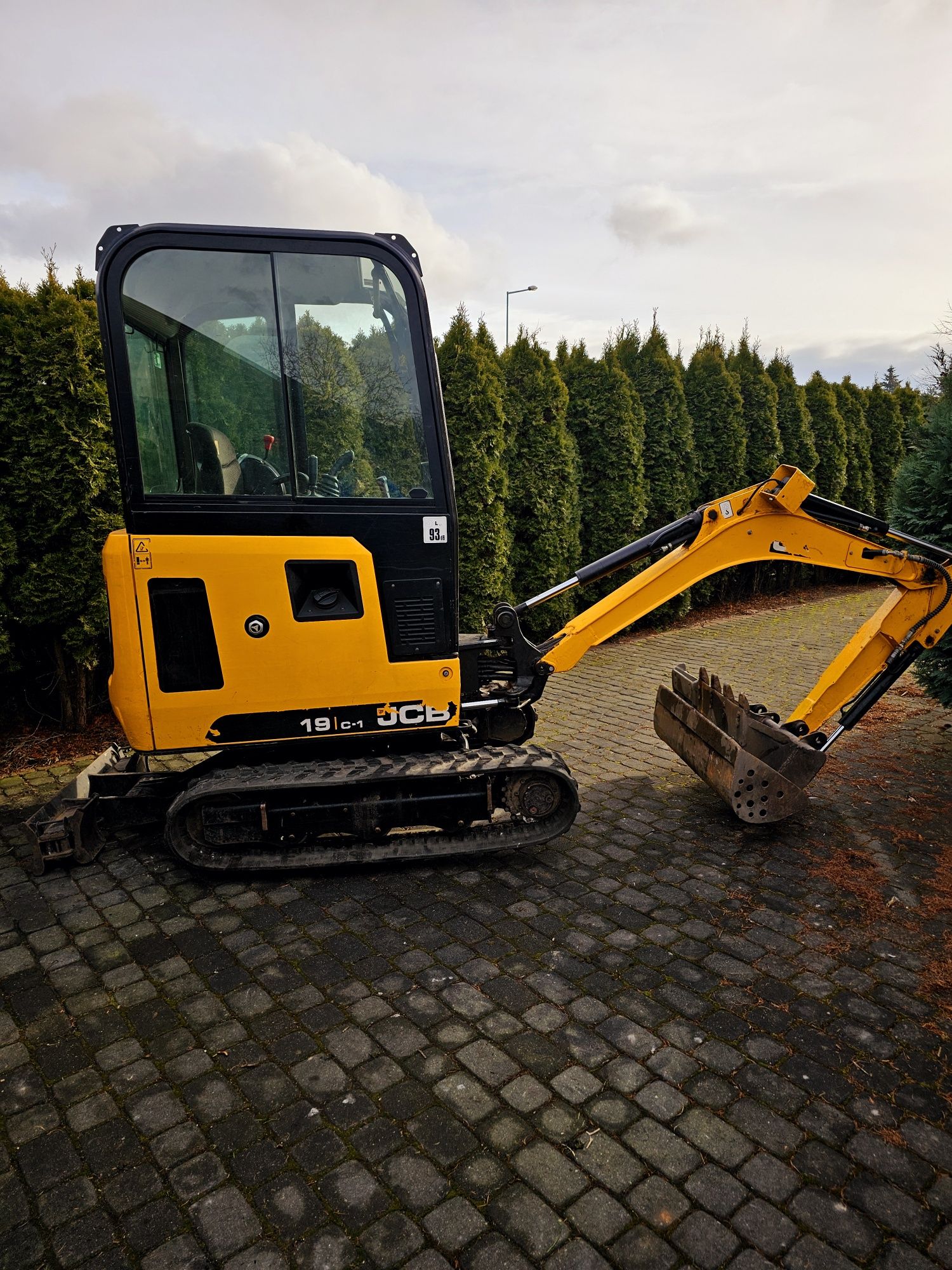 Minikoparka Jcb 19c1