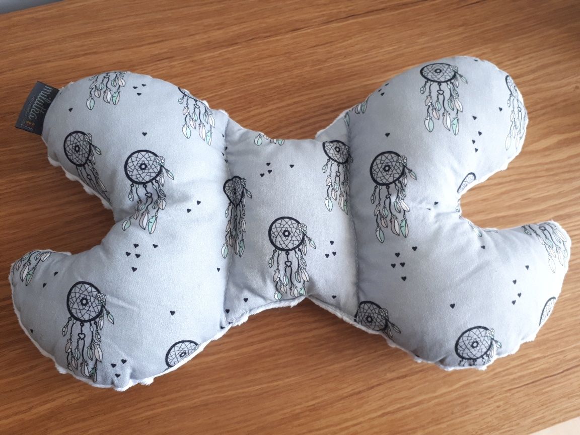 Poduszka dla niemowlaka dziecka motylek antywstrząsowa łapacze snów NO