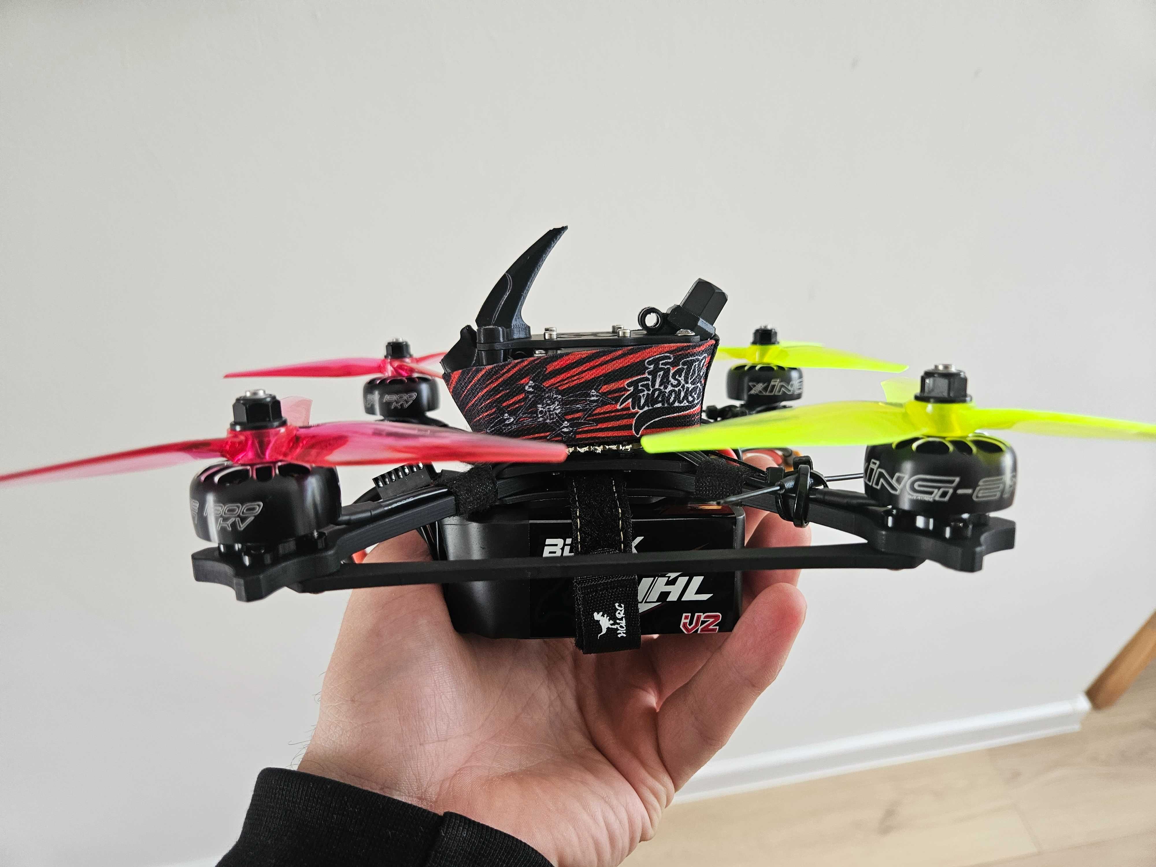 Dron fpv 5" hglrc wind5 lite v2 dji vista nebula pro nano caddx elrs