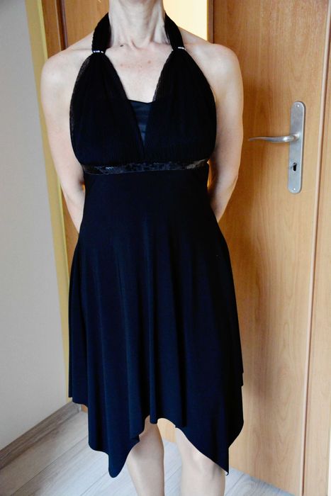 Sylwestrowa/imprezowa sukienka w bardzo dobrym stanie