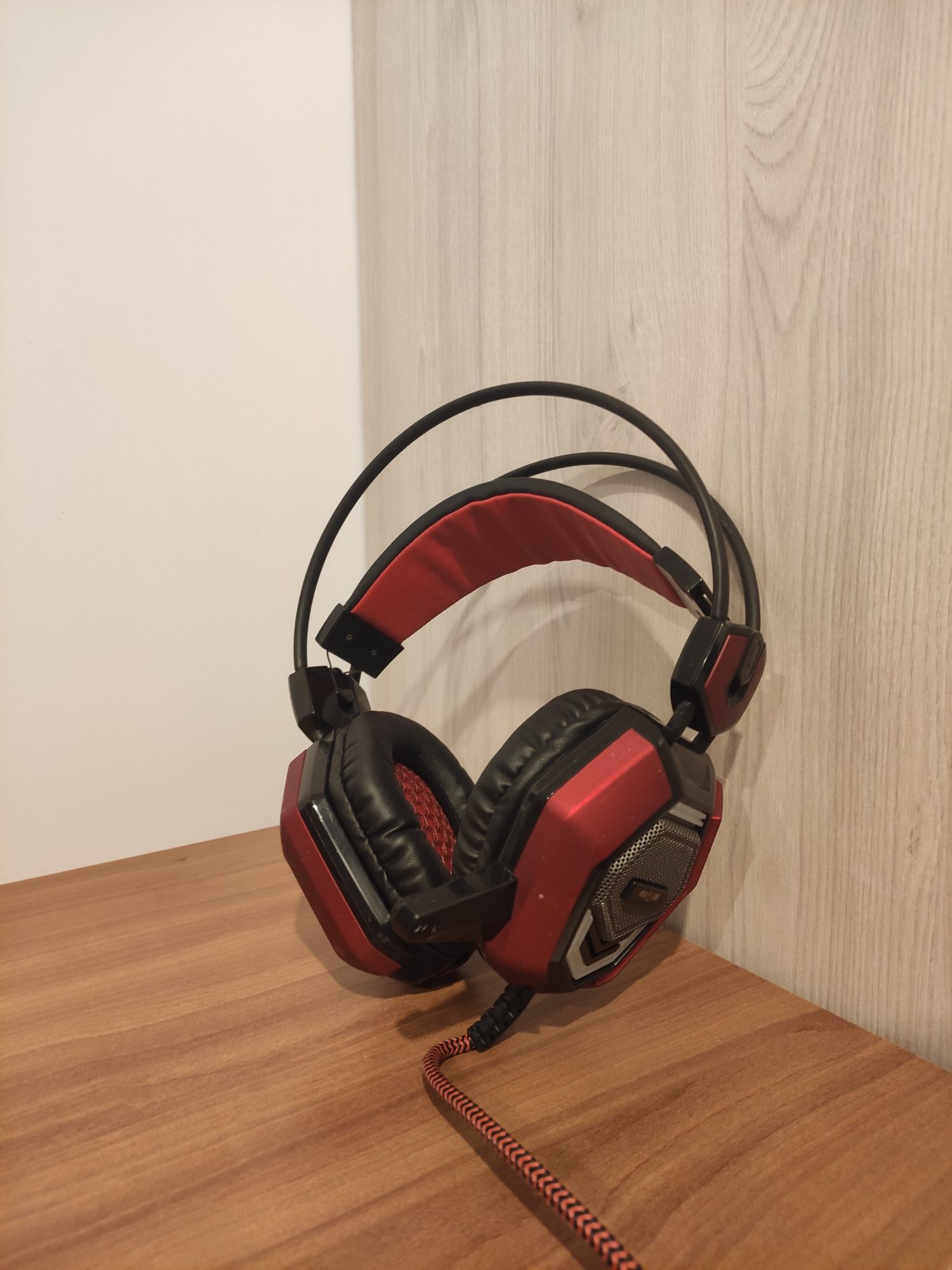 Słuchawki MAD DOG GH001 gamingowe LED