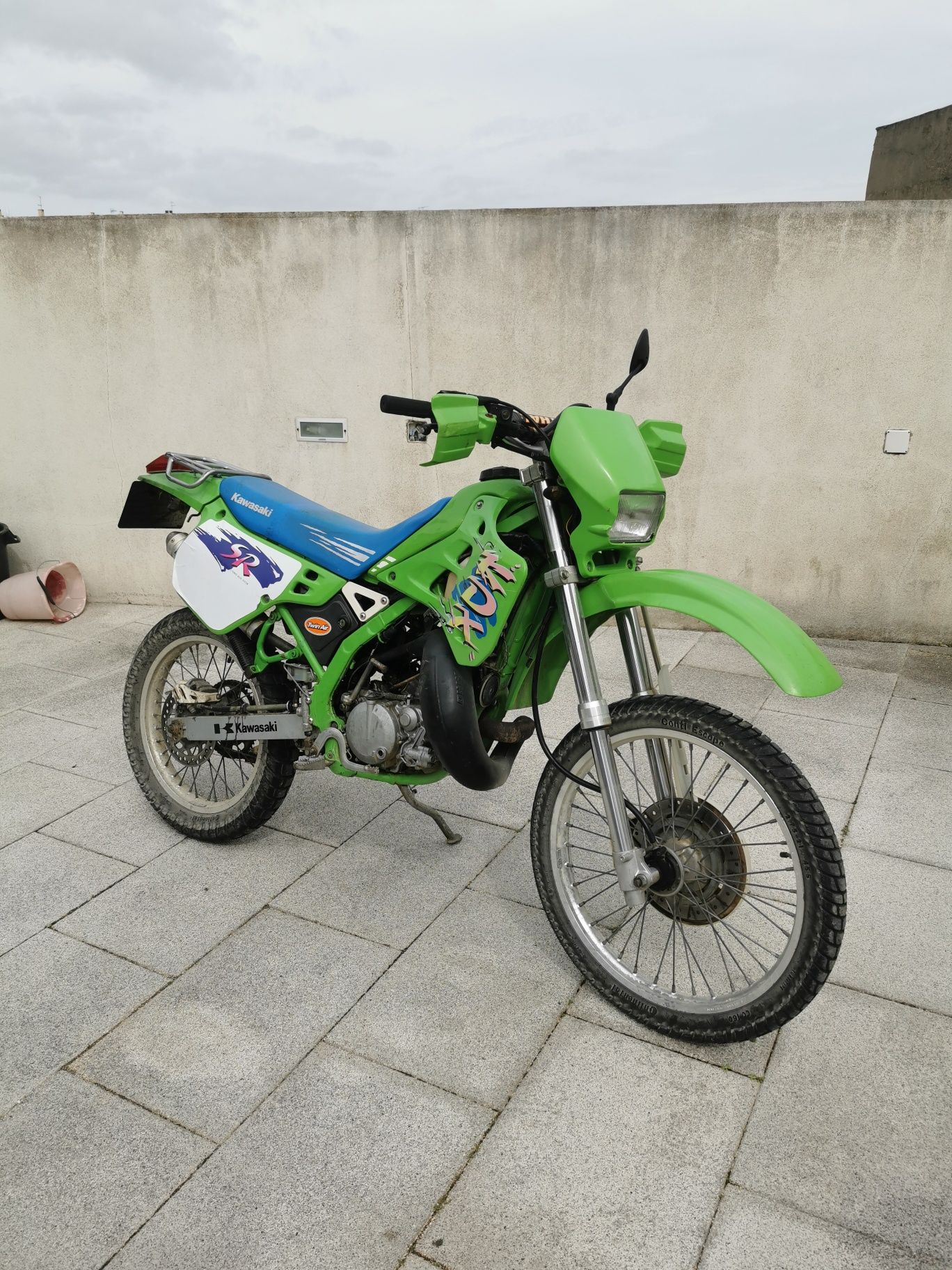 Kawasaki kdx 125 sr matriculada