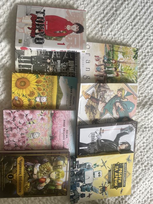 Манхва манга в асортименті