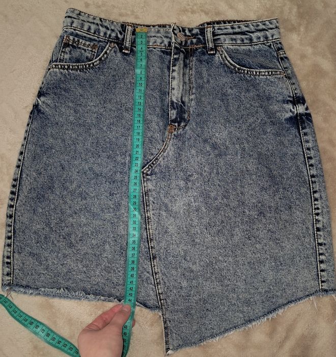 Асиметрична джинсова спідниця. Туреччина