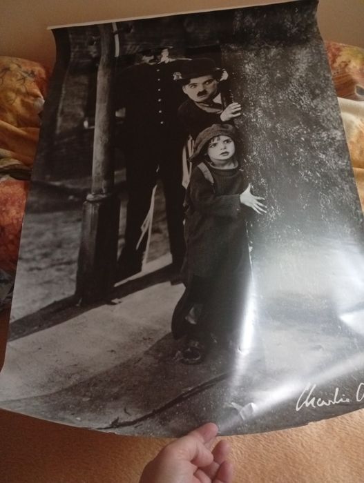 Charlie Chaplin plakat sprzedam