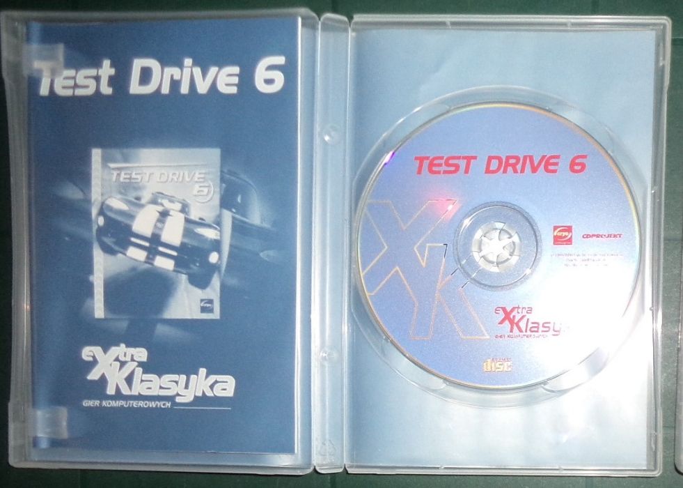 gra Test Drive 6, PC CD ROM BOX, Extra klasyka 2001, CDProjekt
