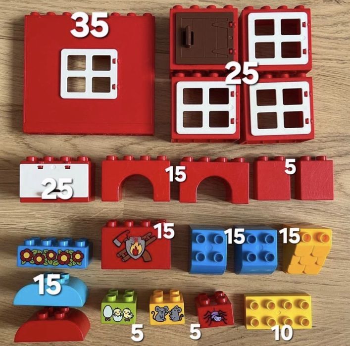 Лего duplo поштучно оригінал