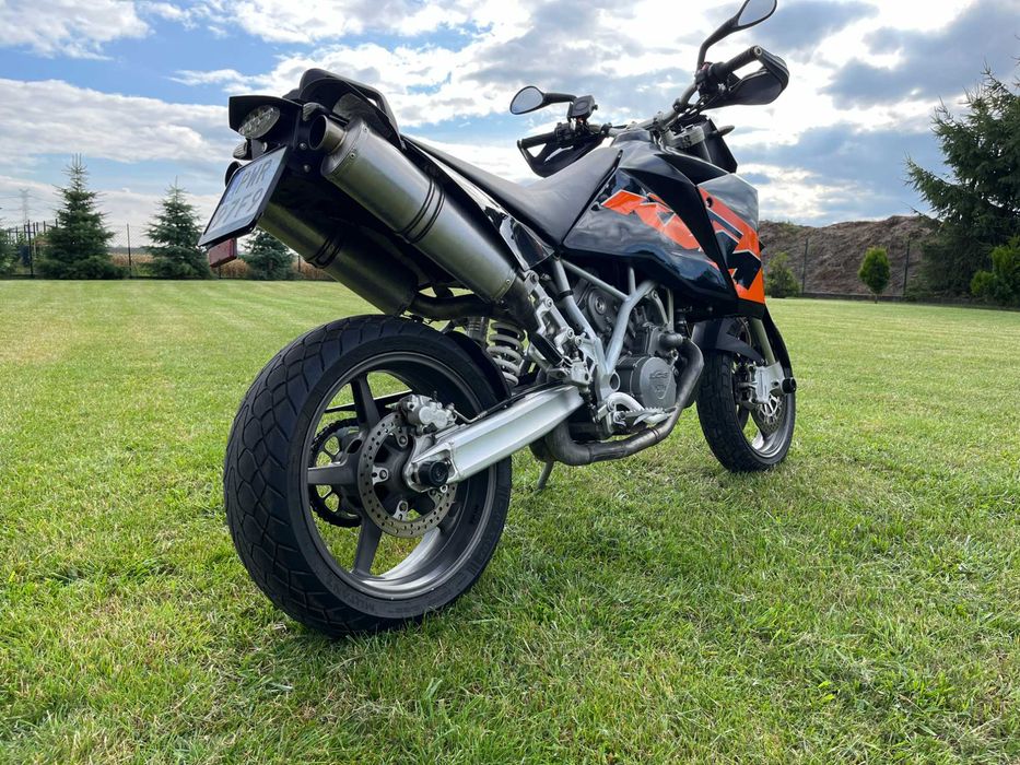 KTM 950 SM LC8 06 bez wkładu, Leo Vince, 2 kluczyki