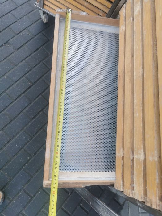 Wózek regał piekarnicza inox