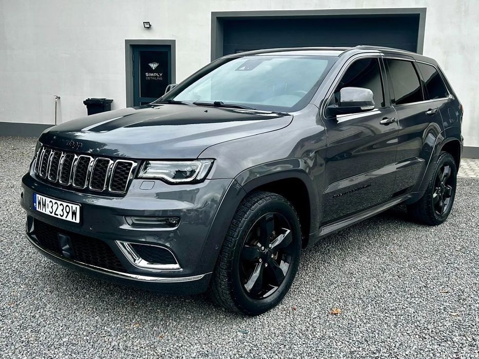 Jeep Grand Cherokee Overland/Sumit-High Altitude HAK-3500 kg Radar Pneumatyka Panorama