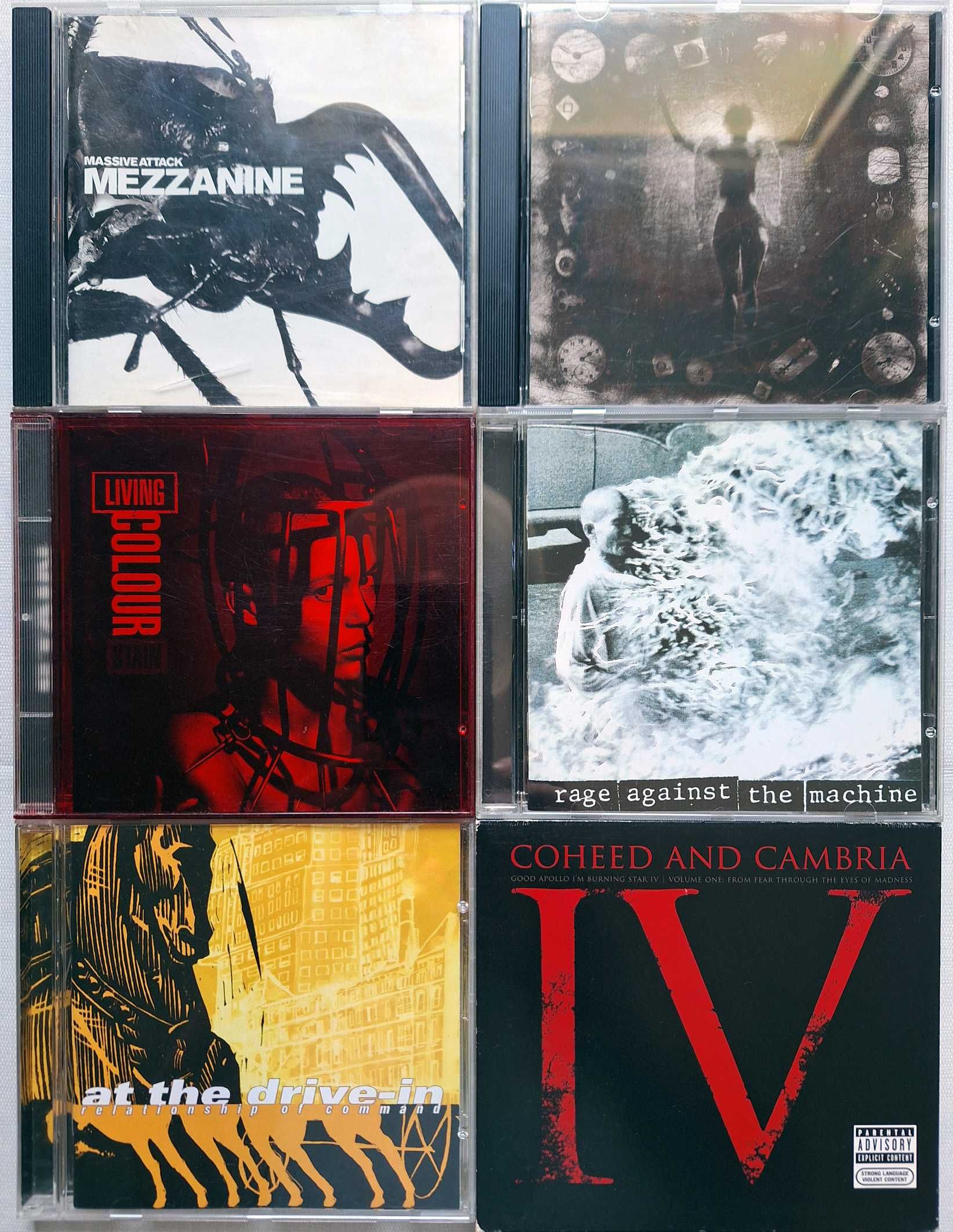 6CDMassive Attack,Ministry,Living Colour, Rage Against,At The Drive-in