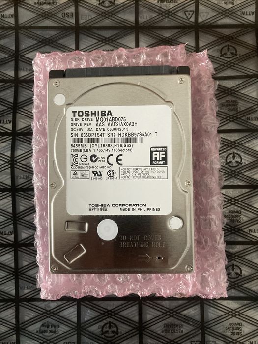 Toshiba Disco Interno HDD 750GB