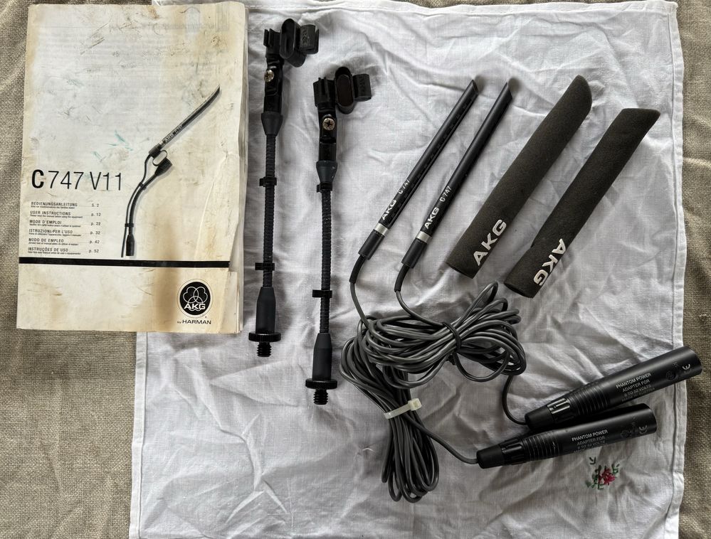 Microfone AKG C747 V11