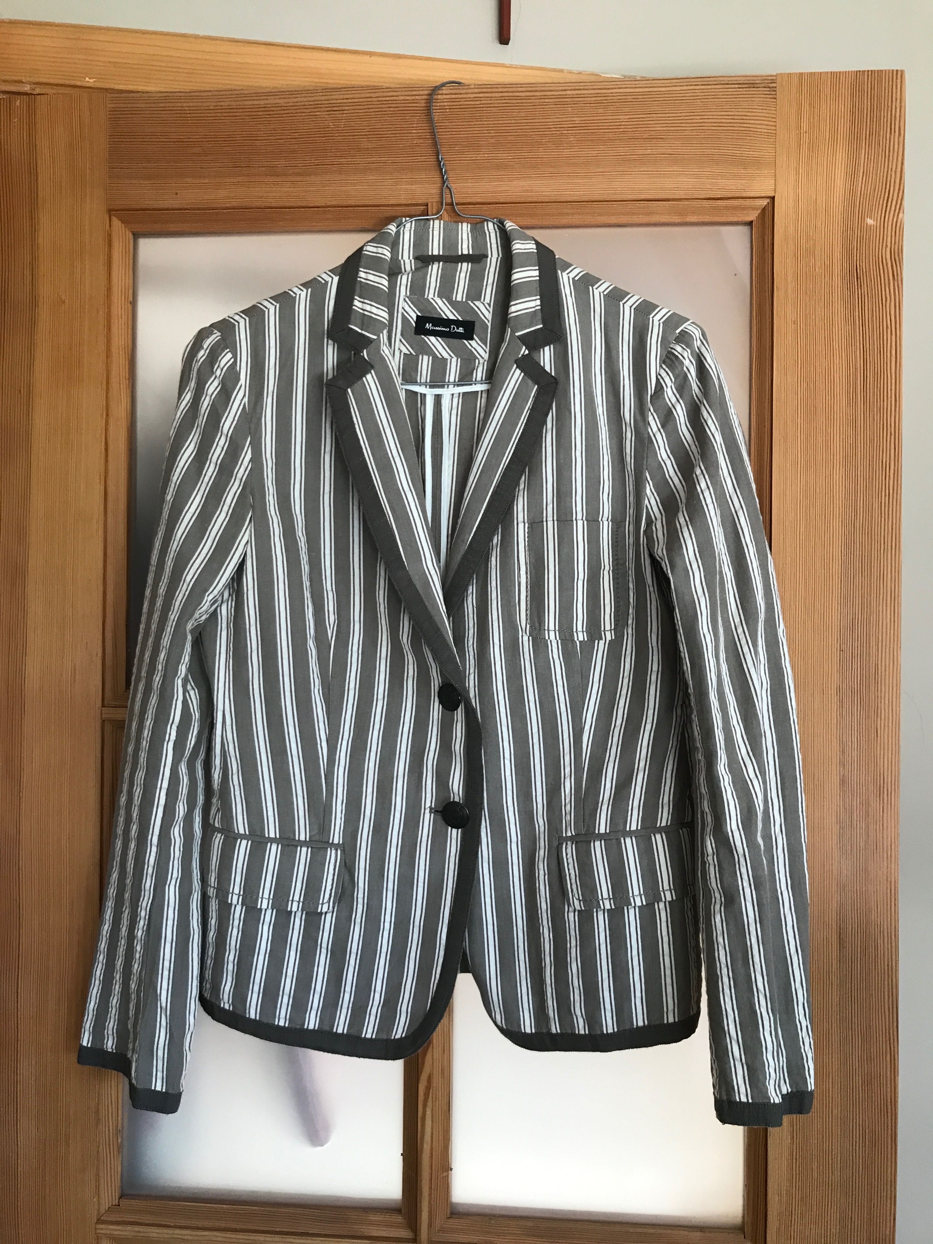 Massimo Dutti przepiękny zakiet marynarka  100% bawełna jak nowy