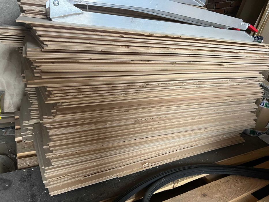 Formatki sklejka kl. 2/2, 1250x550 mm, gr. 5 mm pod laser