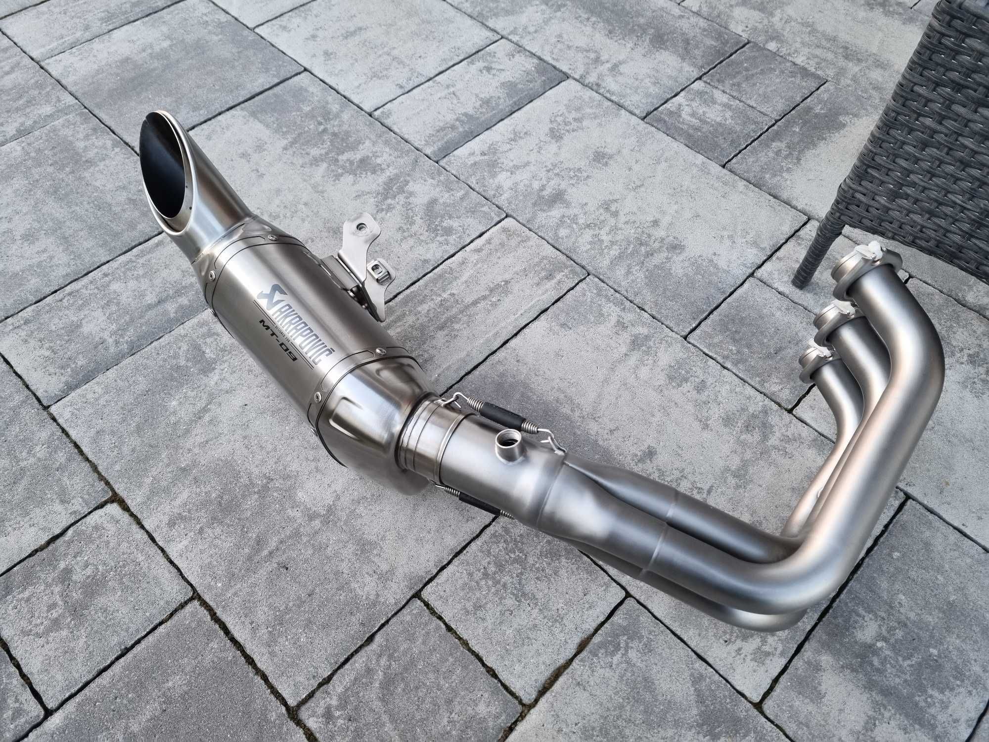 Yamaha MT09 MT-09 Tracer 900 XSR 900 Tłumik Kolektory Wydech Akrapovic