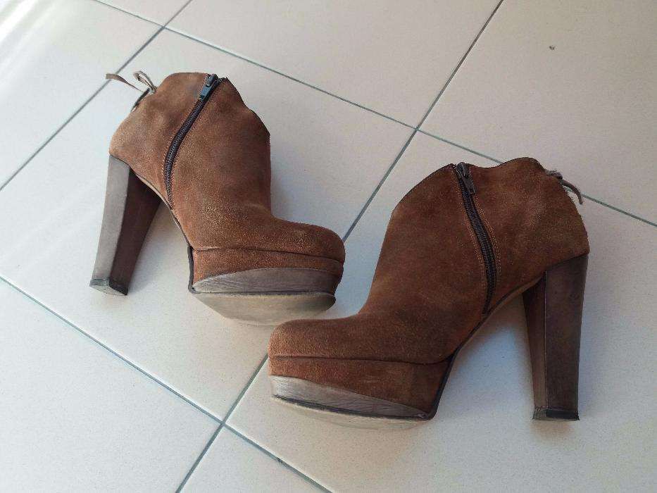 Botas de Senhora em pele