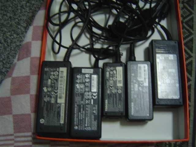 Carregadores HP, DELL, Toshiba, Samsung, Asus, Acer, Liteon funcionais