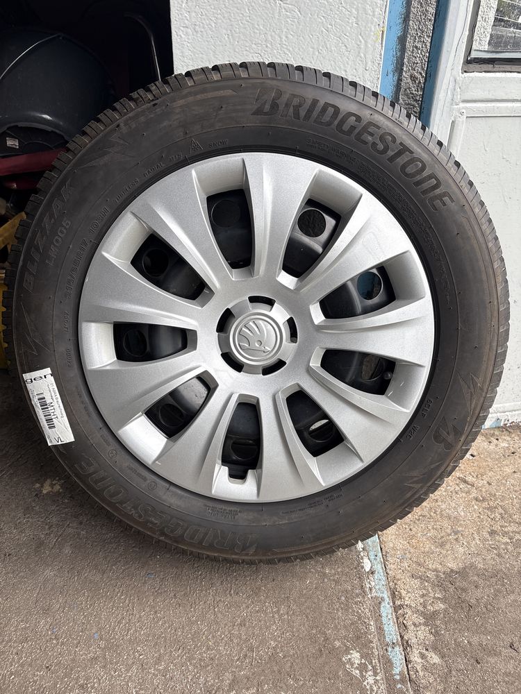 Komplet Kół Skoda,Kodjaq VW 17cali Opony Bridgestone 215/65/17
