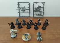 Aeldari/Eldar Guardians + Farseer (metal) + niekompletny Jetbike