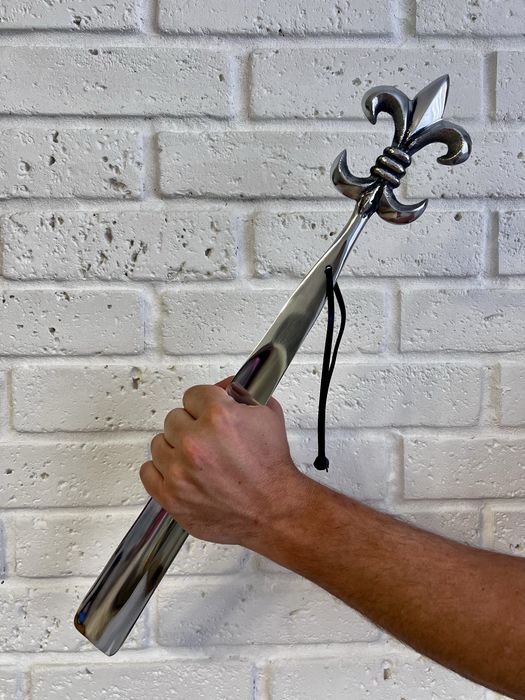 Ложка для обуви металл Конь,Собака  50 см,тяжелая