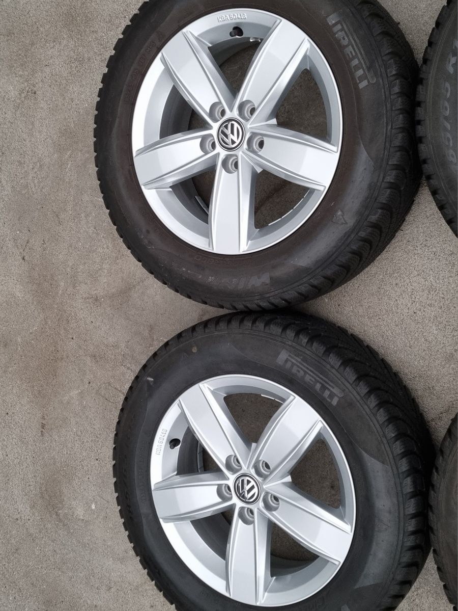 Koła Zimowe Alu 15" VW Polo VI 2g 2g0 5x100 SuperStan Oryginalne