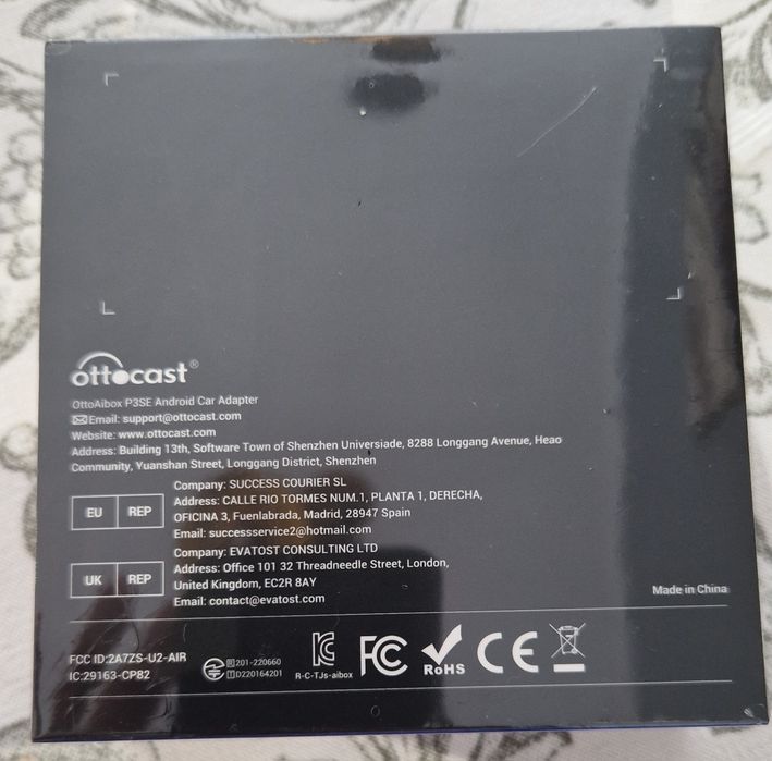 Ottocast P3SE адаптер приставка для авто