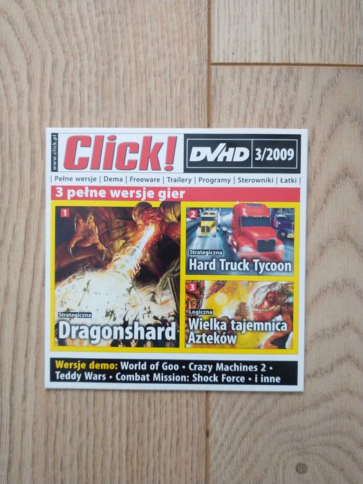 Click #3/2009 - płyta DVHD