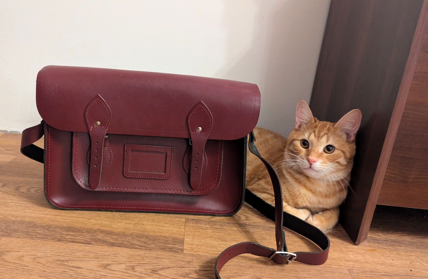 The Cambridge satchel сумка шкіряна як Dr martens бургунді бордова вел