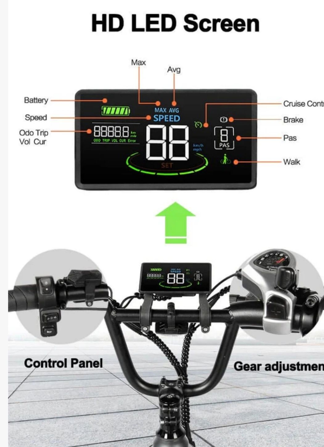 Rower Elektryczny FAT bike C20