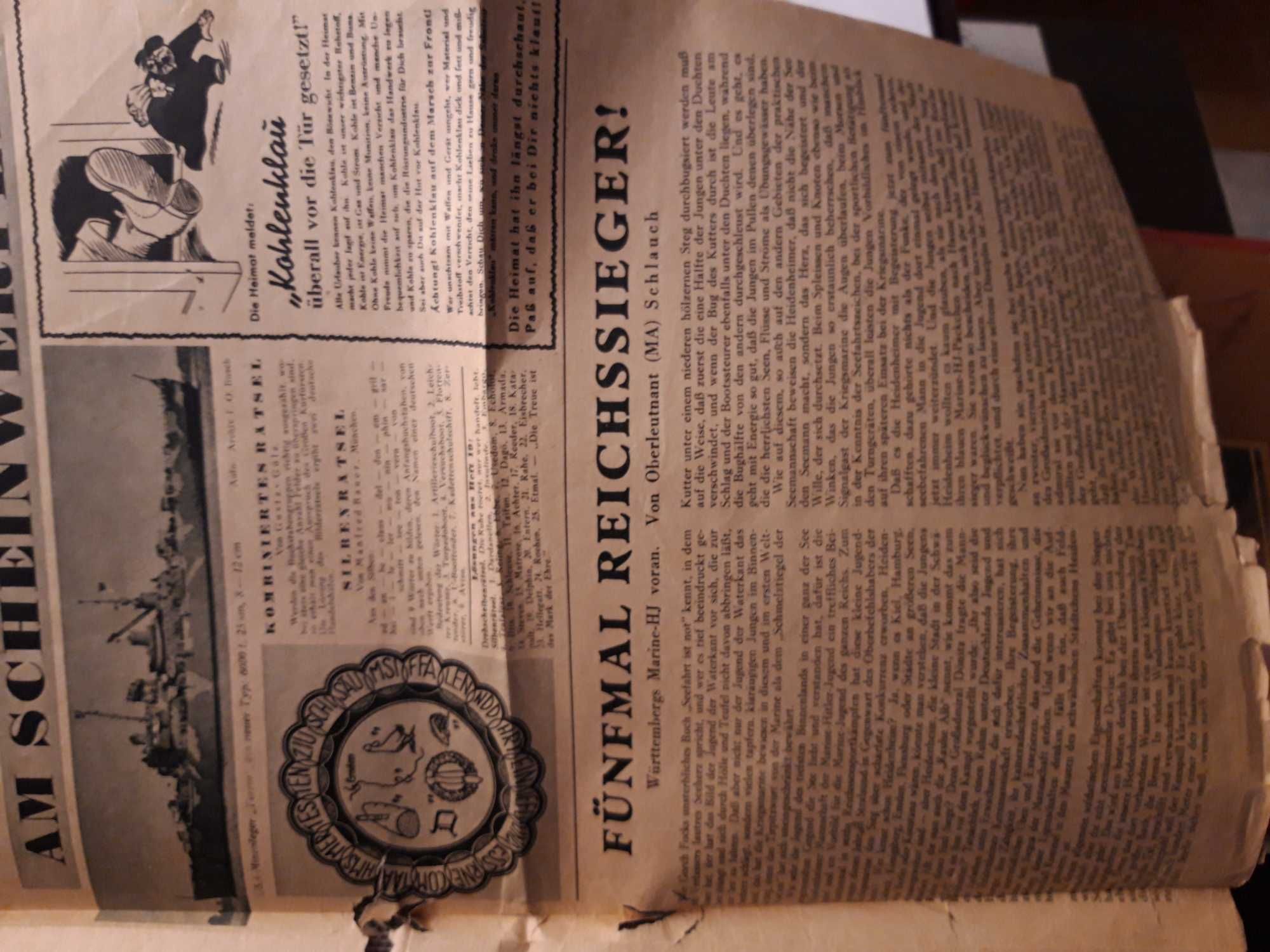 Gazeta niemiecka KRIEGSMARINE