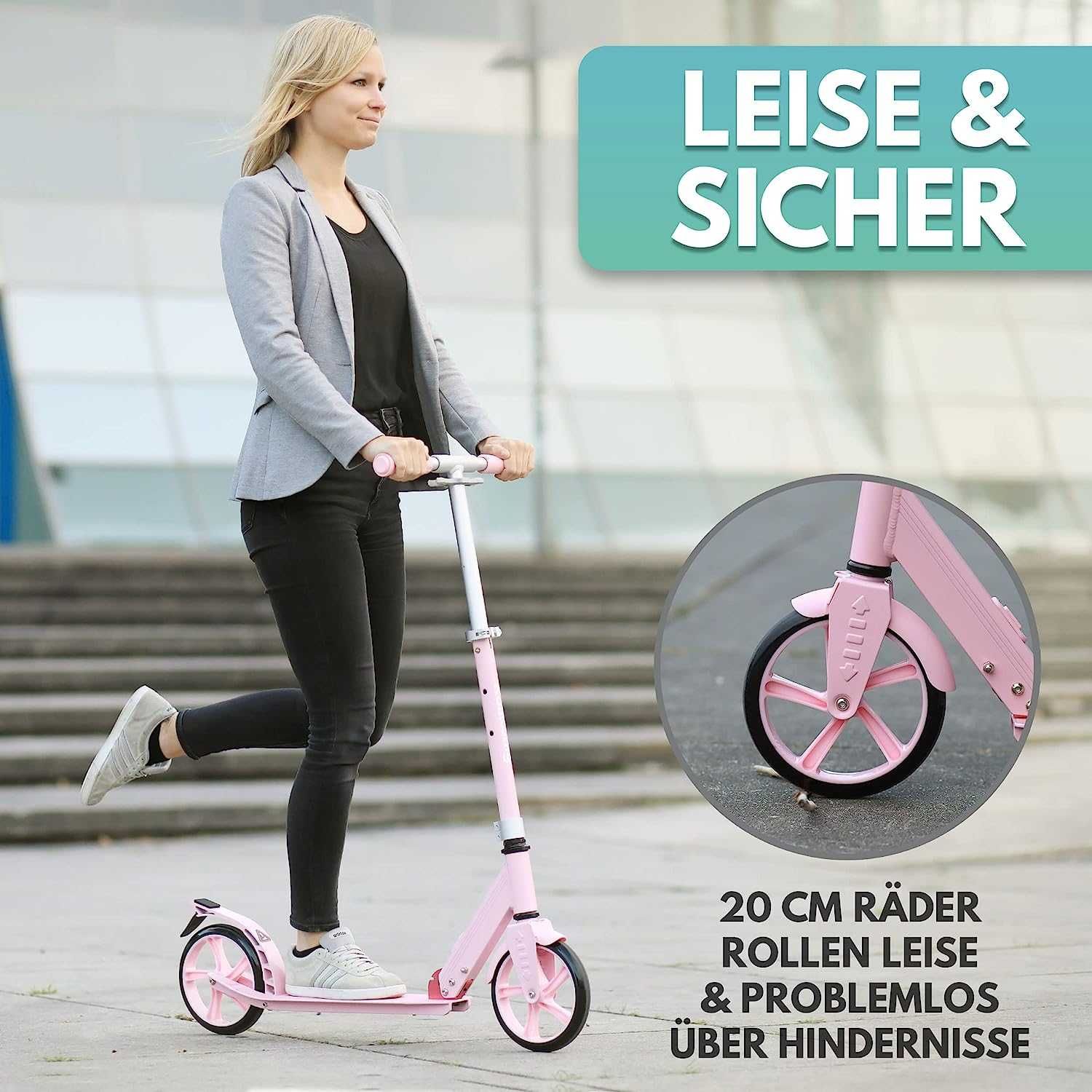 Rollkönig Hulajnoga dla dzieci od 5 lat do 100 kg