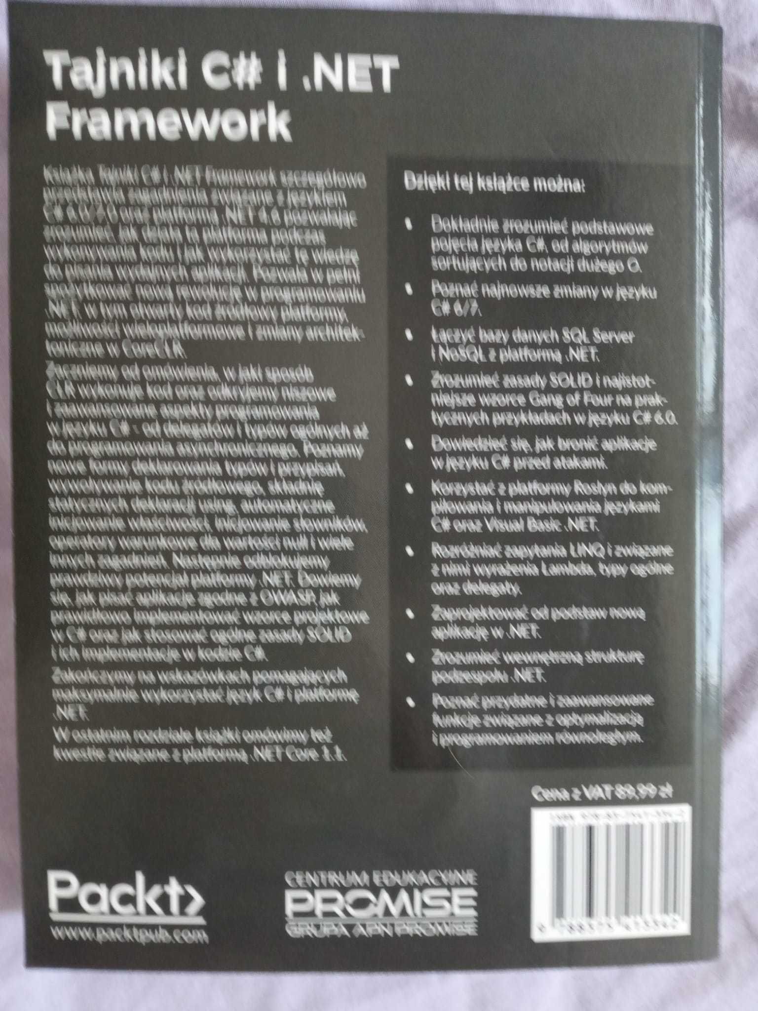 Tajniki C# i .NET Framework, Marino Posadas, aplikacje, programowanie