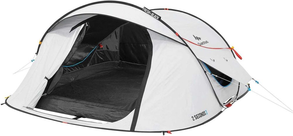 Namiot kempingowy Quechua 2 Seconds Fresh&Black 2-osobowy