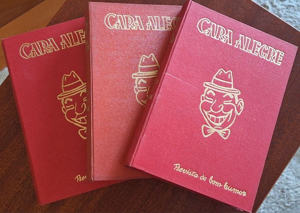 3 vols encadernados revistas "Cara Alegre" 1957/58