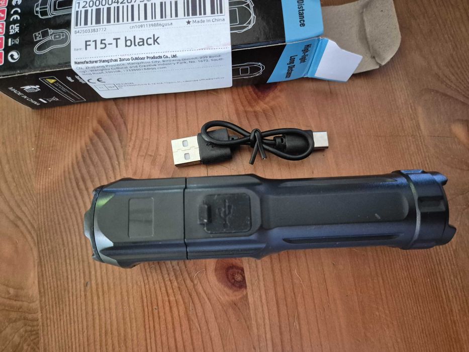 Latarka akumulatorowa USB