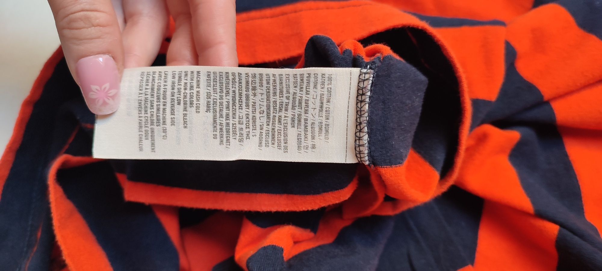 Męski sweter Hollister w paski 100% bawełna