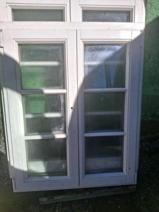 4 Janelas madeira Nordica brancas 2 medidas.