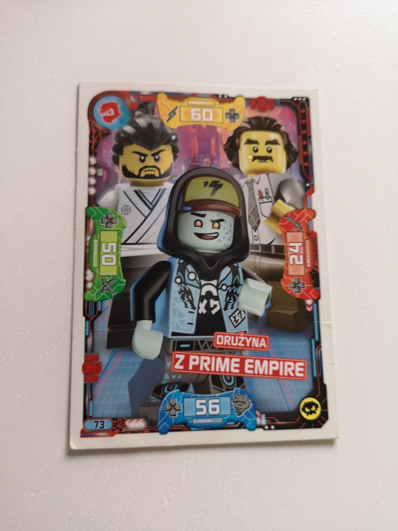 Zestaw kart ninjago drużyna z prime Empire, Legacy Mechanik, Dżunglow