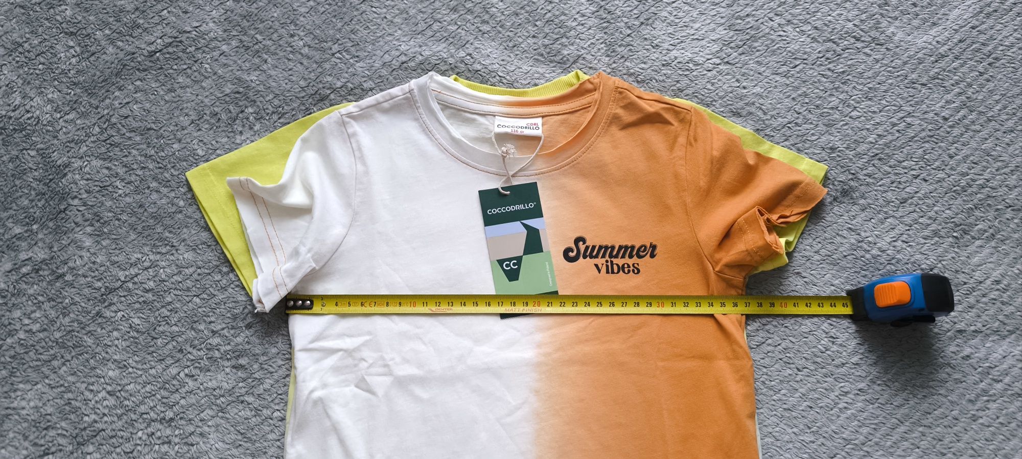 Nowe 2 szt bluzki t-shirty coccodrillo r. 116