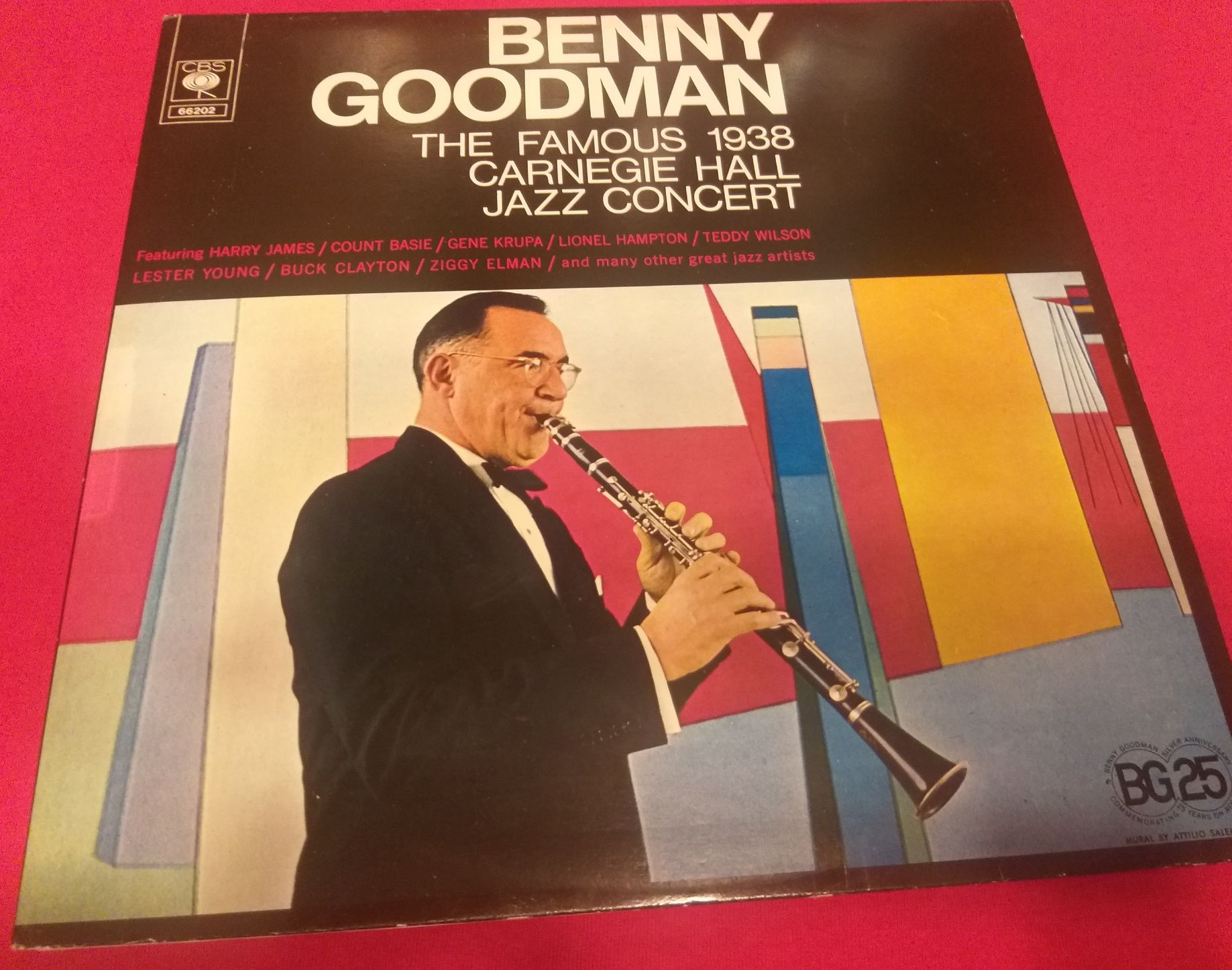 Вініл.альбом(2 LP)BENNY GOODMAN /The Famous Carnegie Hall Jazz Conсert