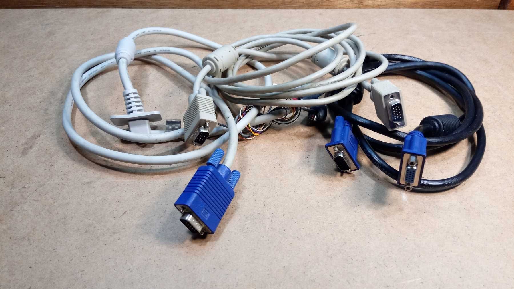 VGA Кабель для монітора, подовжувач (тато-мама) 1.8 м.