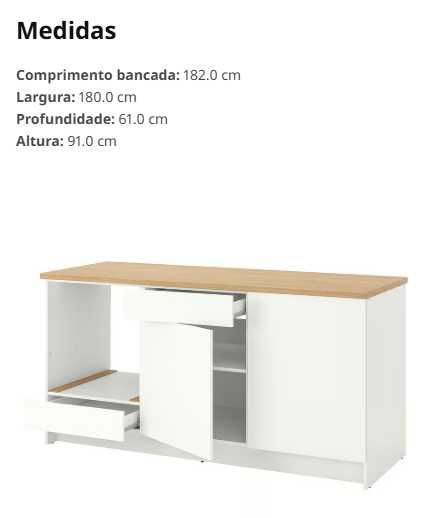 Móvel de cozinha Knoxhult IKEA